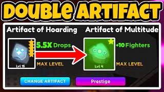HOW TO UNLOCK DOUBLE ARTIFACT EQUIP IN... (Roblox Anime Fighters Simulator)