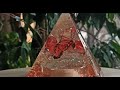 Epoksi piramit gece lambası ✨#epoksi #epoxy #epoksigecelambası