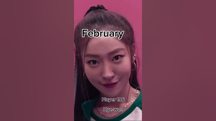 YOUR MONTH YOUR SQUID GAME CHARACTER (SEASON 2) #squidgame #netflix #kdrama #movie #blowup