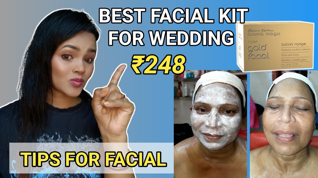 Best Facial kit for WEDDING (Hindi) / Aroma Magic Gold Facial + TIPS