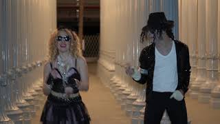 Video thumbnail of "Michael Jackson & Madonna tribute , The Prince of Pop Omar Rajpute, Ericka Smith Video by Amjadvideo"