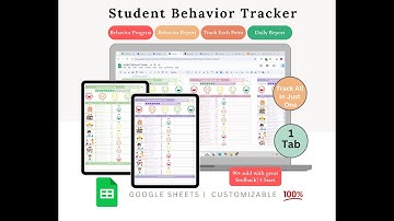 Student Behavior Tracking Spreadsheet