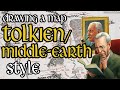 Drawing A Map in Tolkien/Middle-earth Style