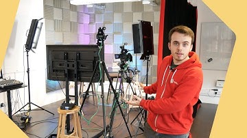 Professional Multi Camera Video Studio for Facebook Live Streaming