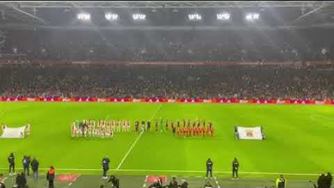 Anthem of Ajax Amsterdam. Magical Johan Cruyff Arena ⭐⭐⭐⭐⭐