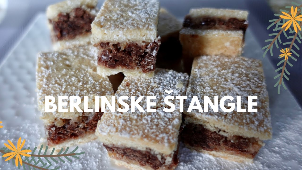 BERLINSKE ŠTANGLE, PRHKI KOLAČ SA ORASIMA