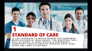 Medical Negligence for Nurses - Part 1