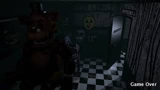 FNAF 1 game over screen Resimi