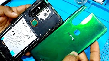 infinix s5 pro teardown / infinix s5 pro back cover open / infinix s5 pro disassembly