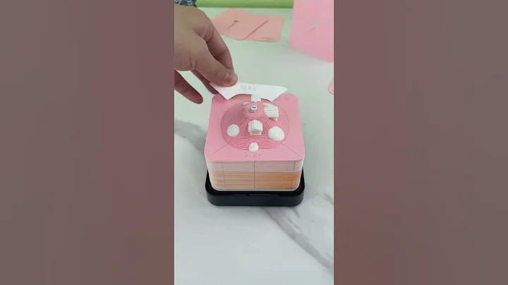 The most satisfying calendar 🤩#giftideas #calendar #3d #memopad #giftideas