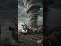 Train vs Tornado 🌪️| Tornado Video | TIV 2 Express Train