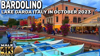 BARDOLINO LAKE GARDA ITALY. HERE IS WHAT TO EXPECT IN OCTOBER IN LAKE GARDA | WALKING TOUR 4K60FPS