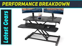 RELAXWORK 32" Standing Desk Converter: Your Workspace Upgrade!