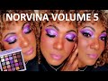 Norvina Vol 5 Pro Pigment Palette - Purple Eye Look