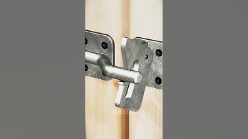 Latch Lock Ideas for Doors & Gates part 8 | #diy #craft #shorts #shortvideo