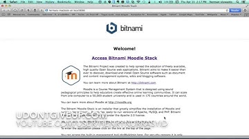 Moodle Part 2 very easy installation moodle bitnami HD