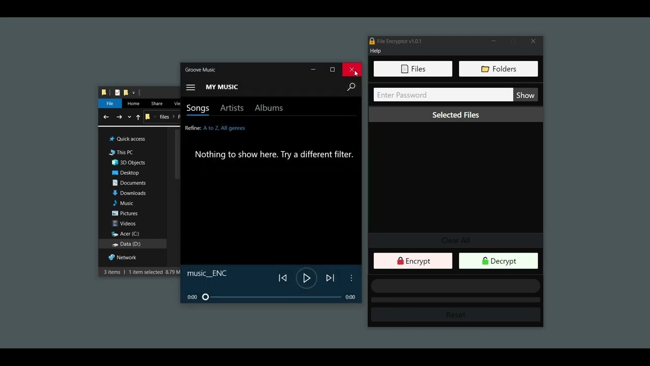 Creating File Encryption app using Electron and Tailwind CSS