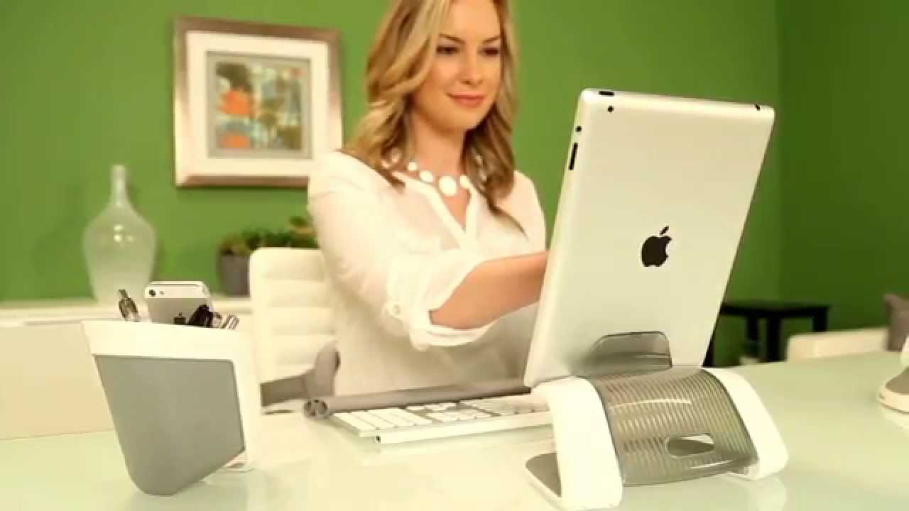 Fellowes Home Office Tablet Set Up FR YouTube