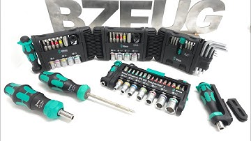 Wera MODULAR, new for 2025.  KCTOOL tool haul.  Modular, Tool Check Plus, Ratchet Vario and KK.