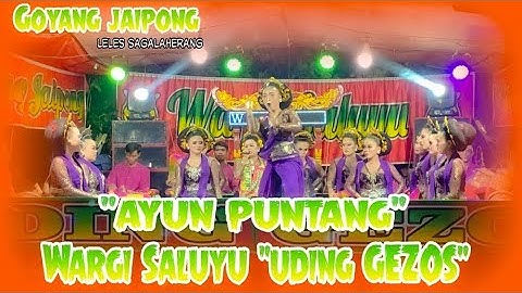 AYUN PUNTANG LAGU TREND // GOYANG JAIPONG WARGI SALUYU UDING GEZOS// LELES SAGALAHERANG
