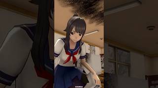 ELIMINATING AMAI ODAYAKA #shorts #yanderesimulator