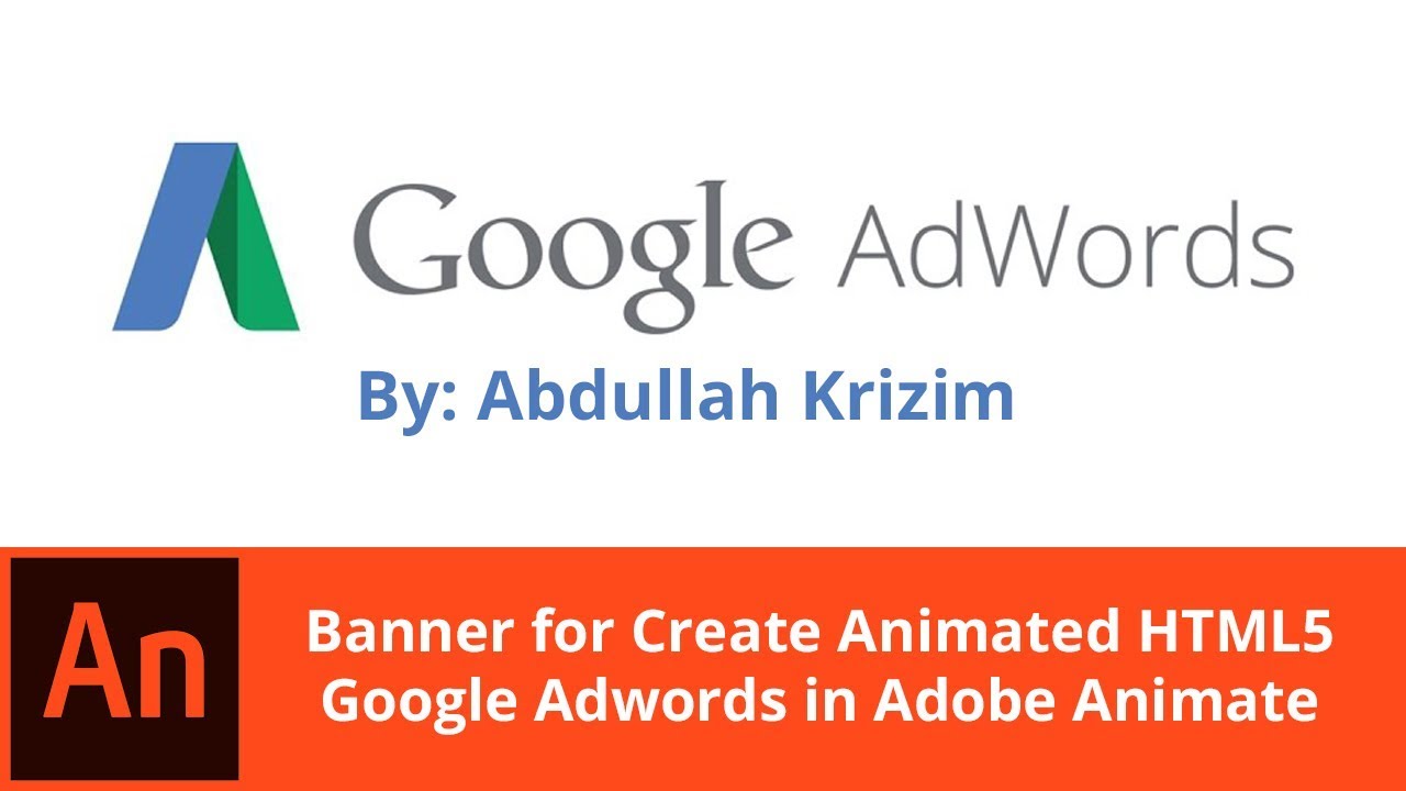 Create Animated Html5 Banner For Google Adwords In Adobe Animate Cc Youtube