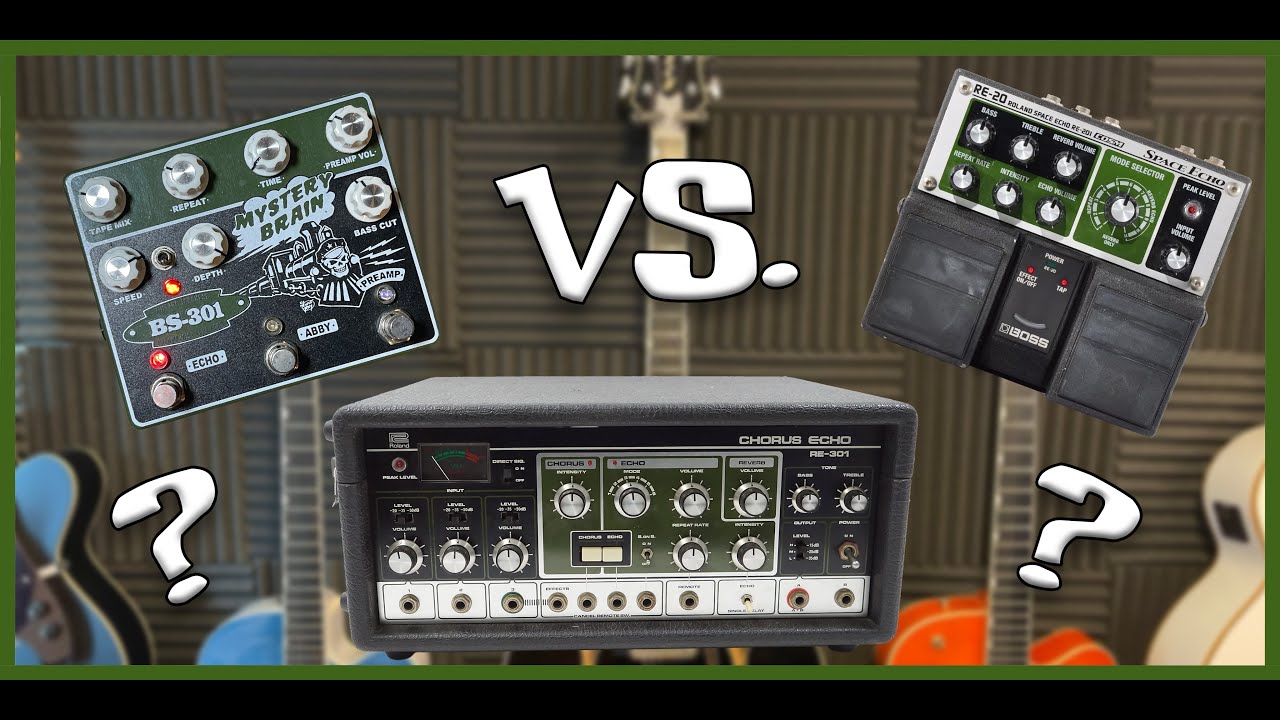 The RE-20 vs The Mystery Brain vs The RE-301 - YouTube