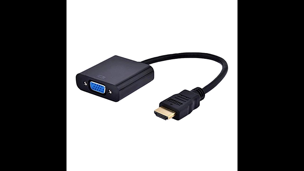 ตัวเปลง HDMI to VGA และ DVI to VGA แก้ปัญหาการ์ดจอต่อกับจอมอนิเตอร์รุ่นเก่าไม่ได้