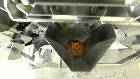 Multihead Weigher for Stick-shaped Agricultural by-product