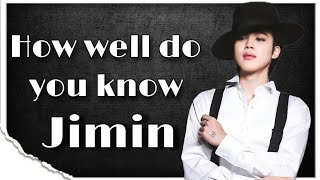 BTS JIMIN QUIZ | How well do you know Jimin