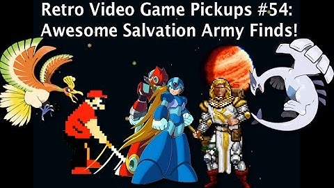 Retro Video Game Pickups #54: Awesome Salvation Army Finds!