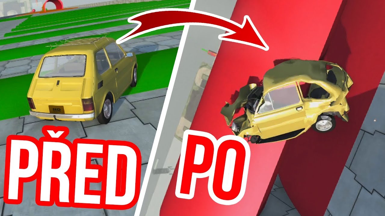 NOVÁ NEBEZPEČNÁ MAPA V BeamNG.drive