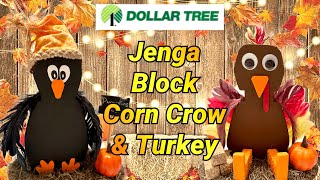 Dollar Tree 🌳 Corn 🌽 Crow and Turkey