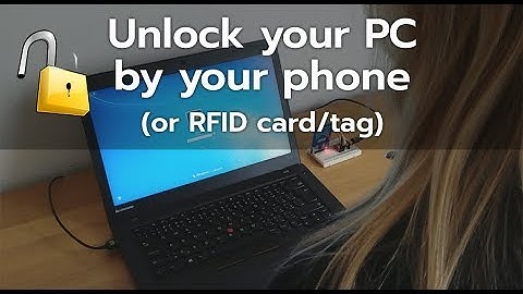 Unlock your PC by Arduino using phone, RFID card or RFID tag (ATmega32U4, RFID reader)