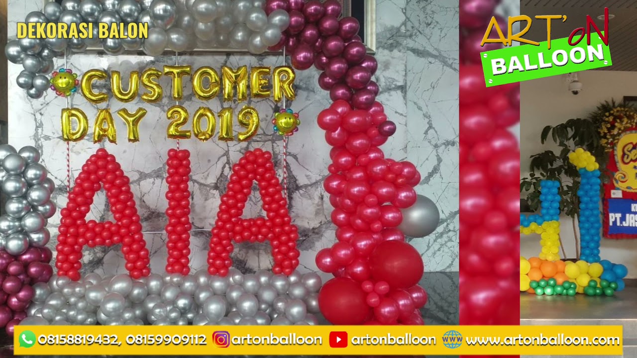 DEKORASI BALON UNTUK BERBAGAI ACARA - ART ON BALLOON 08158819432, 08569909112