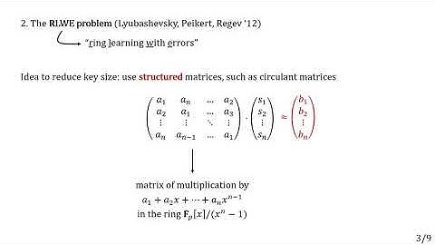 "On the security of the multivariate ring learning with errors problem" (ANTS-XIV)