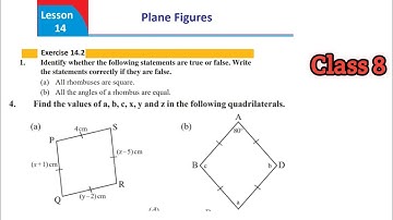 1__ class 8 plane figure exercise 14.2