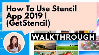 Stencil App How To Use It 2019 | GetStencil