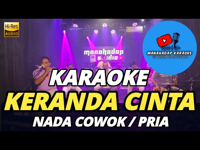 KERANDA CINTA KARAOKE NADA PRIA / COWOK DANGDUT KOPLO class=