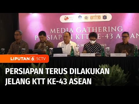 KTT ke-43 ASEAN Diselenggarakan di Jakarta, Persiapan Akhir Terus Dilakukan | Liputan 6