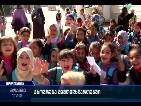 უდაბნოში გაშენებული ბანაკები  \"მოამბის\" ობიექტივში