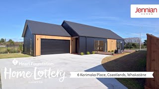 Heart Foundation Lottery 158 | Win a brand-new home in Whakatāne, New Zealand