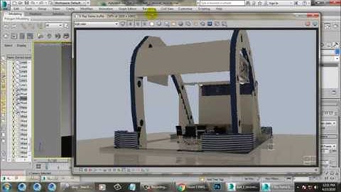 Tutorial on Modeling, Texturing and Lighting a 3d stall in 3dsmax using Vray ( Part 6)