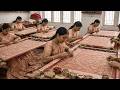 Inside a Rose Gold Saree Factory – How 50,000 Sarees Are Produced Daily