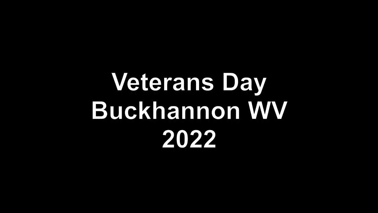 Veterans Day Buckhannon WV 2022 YouTube