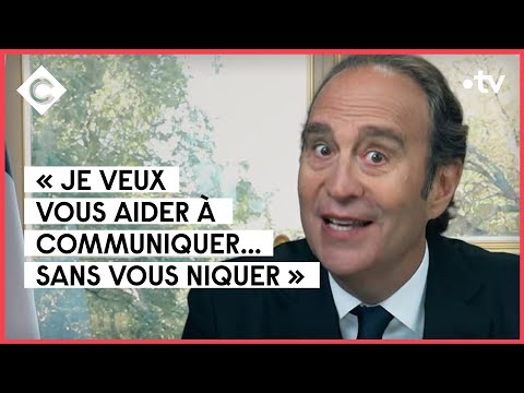 Les drôles de voeux de Xavier Niel - C à Vous - 12/01/2022