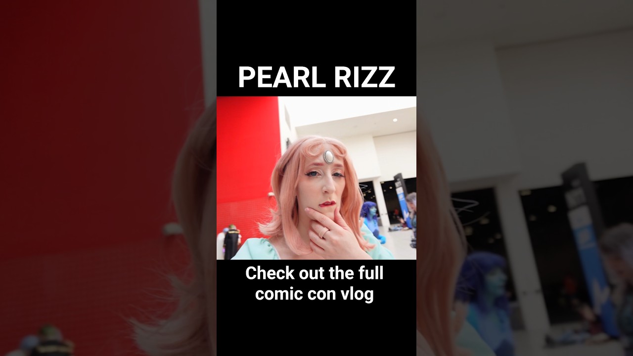 STEVEN AM I "RIZZING?"#cosplay #comiccon #stevenuniverse #funny #vlog #meme
