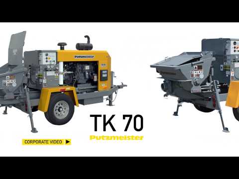 Putzmeister Thom-Katt Trailer Pumps