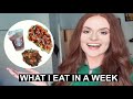 What I Eat in a Week to be Healthy &amp; Happy