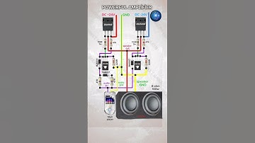 Powelful Amplifier . Güçlü amfi nasıl yapılır #transistor #electronic #diy  #arduino #amplifier